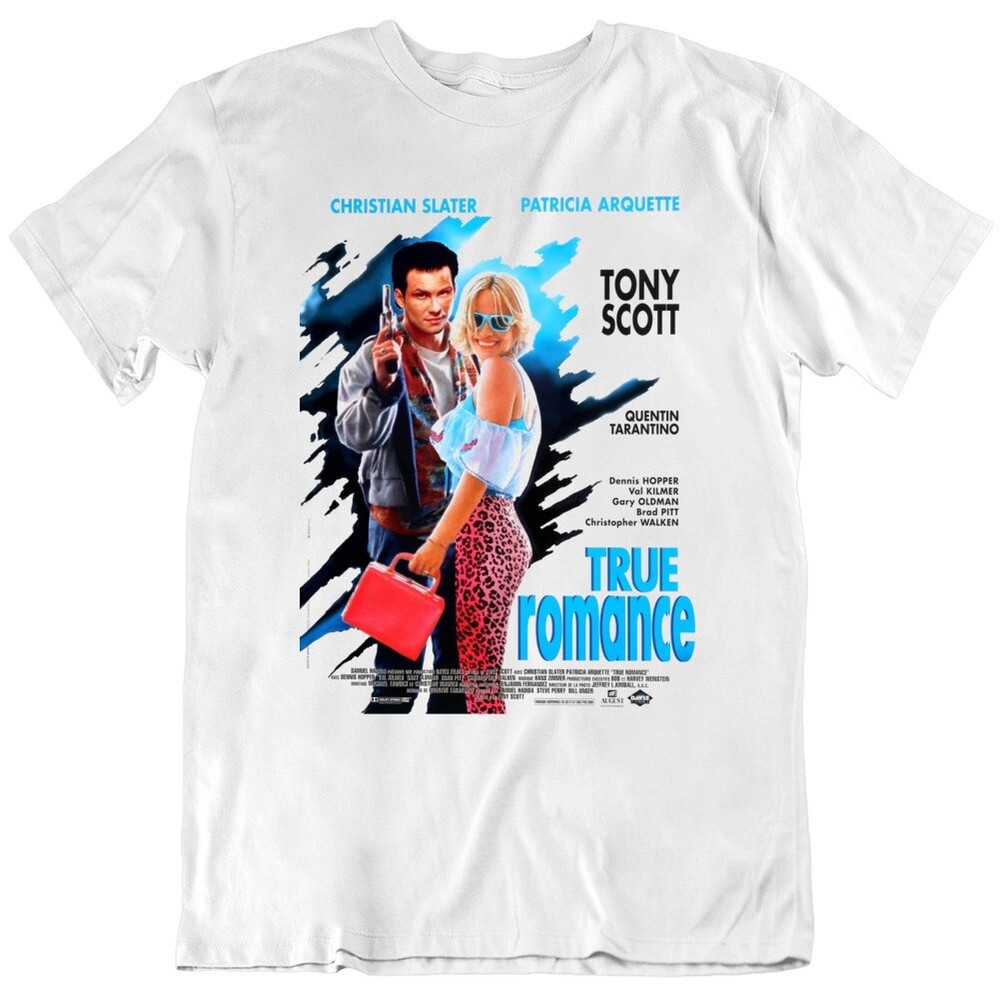 True Romance 90’s Action Cool Film Poster T Shirt