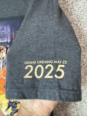 Universal Studios Epic Universe Opening Day T-Shirt Adult Size Medium Gray NEW