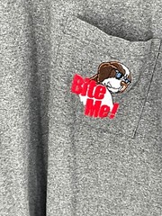 Big Dogs “Bite Me” Long Sleeve T-Shirt 2XL Gray Cotton/Polyester/Rayon Blend