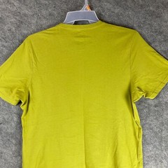 Volcom T-Shirt Large Modern Fit Men’s Short Sleeve Lime Green 100% Cotton