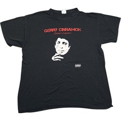 Gerry Cinnamon T Shirt Large Men’s Black Cotton Outdoor Band Graphic Music Tour
