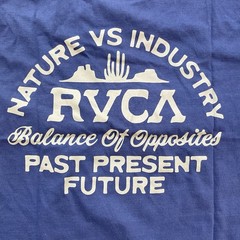 $32 RVCA Men’s Plein View T-Shirt Short Sleeves Slim Fit Size L