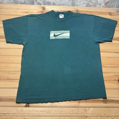 Vintage 90s Nike Box Swoosh Logo Sportswear Athletic Graphic T-Shirt USA – XL