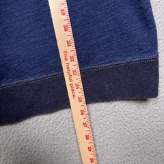 American Eagle Thermal Shirt Mens XL Blue Raglan Sleeve Long Sleeve Preppy