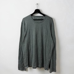 John Varvatos Long Sleeve T-shirt Men’s Size: XL Gray Light Weight Thin Designer