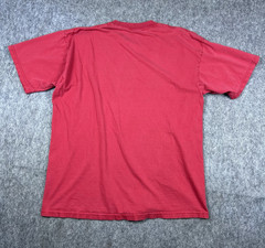 Vtg Y2K Spitfire Wheels Men’s T-Shirt Big Head Graphic Red Short Sleeve Size XL
