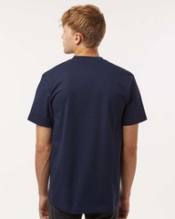 🔥 Tultex Men Heavyweight Street Short Sleeve Pre-washed T-Shirt 299 Navy XL