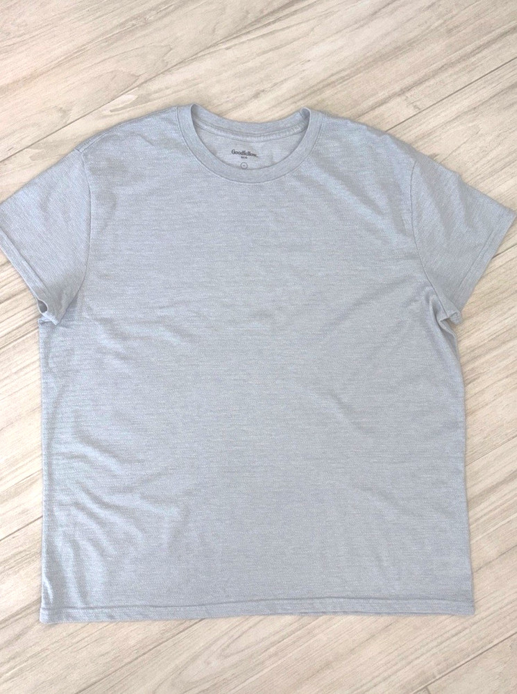 Goodfellow & Co Mens Crew Neck T Shirts XL OATMEAL TEXTURED TOUCH OF GRAY