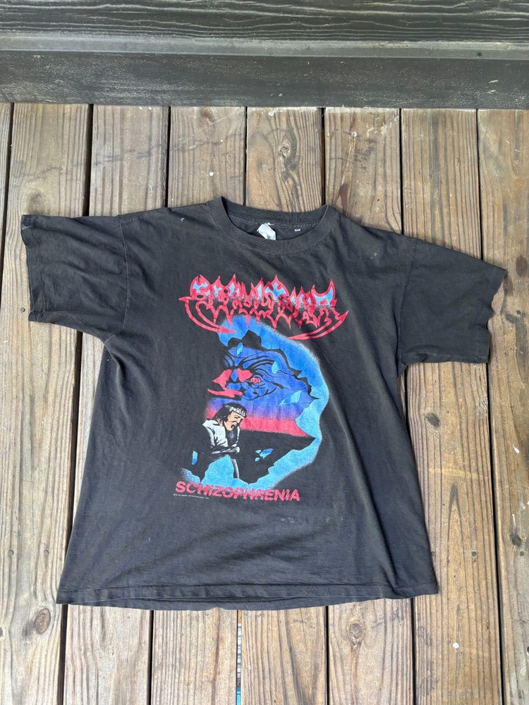 Vintage 1990 Sepultura Schizophrenia T-Shirt