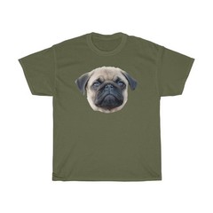 Personalized Pet Portrait Comfort Tee Custom Dog Cat Lover Gift Unisex