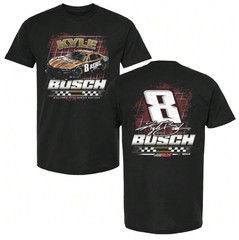 Checkered Flag Sports Kyle Busch Rebel 2-Spot Nascar Racing T-Shirt New