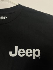 JEEP Logo T-SHIRT (Men’s X-Large) Wrangler-Gladiator-Mojave RUBICON BLACK TEE