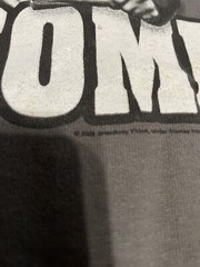 NWT Vintage Chris Farley SNL Comedian Y2k 2006 Awesome Shirt Gray Cotton Sz L