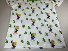Richie Rich Money Logo Graphic T-Shirt Size Dollar Sign Green Cartoon – Medium