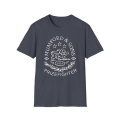 Mumford & Sons Lion Emblem T-Shirt | Prizefighter Tour Band Logo Tee