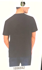 JOHN DEERE MEN’S EMBROIDERED VINTAGE LOGO T-SHIRT BLACK CREW NECK GREEN LOGO NWT