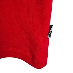 Izzue Red Common People Distressed Short Sleeve Sweatshirt M Medium