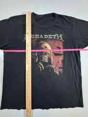 2022 Megadeth T-Shirt North America Mens XL Black Vic Rattlehead Tour Tee