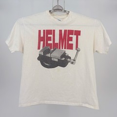 Vintage OG 1991 Helmet Strap It On Shirt Size XL Hanes BEEFY-T! Nirvana RARE