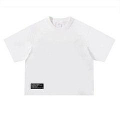 Men’s Cotton Heavyweight Oversized Boxy Style Casual T-Shirt Summer Streetwear