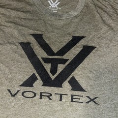 Vortex archery men’s olive green logo tshirt large