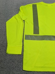 Pepsi Wearguard Aramark Reflective Shirt Safety Workwear Long Sleeve Neon Medium
