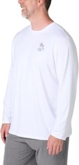 Hang Ten Men’s Long Sleeve Sun Tee, UPF 50+, Quick-Dry Fabric, Lightweight, XL