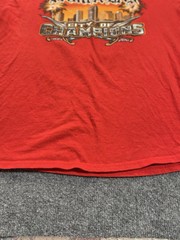 Tampa Bay Buccaneers Shirt Men’s Medium Red City Of Champions Tom Brady Gronk