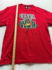 Det. 25 Elves Gone Wild Shirt Mens Large 42/44 Red Christmas Break Holiday