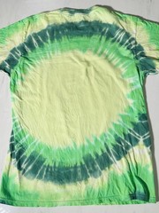 Adult Swim Rick & Morty Green Tie-Dye Men’s T-Shirt Size Large L