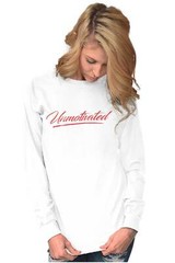 Funny Sarcastic Humor Unmotivated Attitude Long Sleeve Tshirt for Men or Women