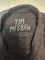 Tim McGraw Standing Room Only Tour 2024 T-Shirt sz.Large Country Music Cowboy