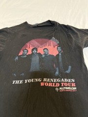 All Time Low Young Renegades 2017 Tour Short Sleeve T-Shirt Size M Black 162