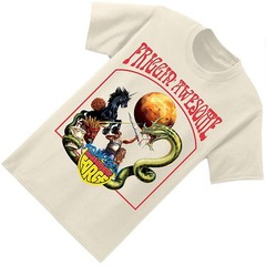 T-Shirt – Men’s Shirt – Adult Swim Tee (Beige, Small)