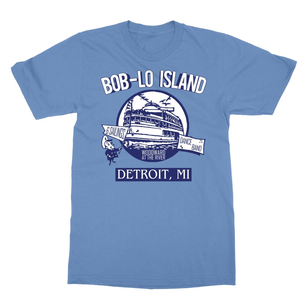 Detroit, Michigan – Boblo Island (vintage look) Men’s T-Shirt