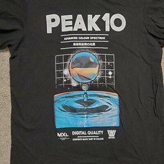 T-Bar x Cotton On Graphic Tee Men’s Large Black Peak 10 May Vary In Colour