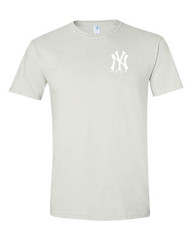 NY Yankees Left Chest Graphic Logo, TEES, New York Baseball Unisex. All Sizes!!