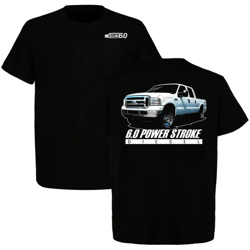 6.0L Ford Trucks Powerstroke Diesel T-shirt, Car Engine Enthusiast Shirt, Perfec