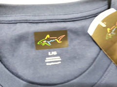 Greg Norman Tee Shirt Mens L Chest Pocket Relaxed Fit Short Sleeve Crewneck Blue