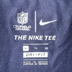 Nike NFL On Field Apparel Dri-Fit Houston Texans Blue Mens XL T-shirt 363277-41L