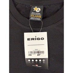 Erigo T-Shirt Mens XXL Black Stay Hippie Graphic Short Sleeve Streetwear Tee