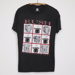 Rush Vintage 90s Bootleg Presto Tour Rock Band Shirt