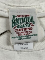 Vtg Antique Brand Genuine Antique Person T-Shirt Adult XL Humor White 90s USA