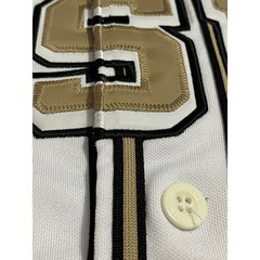 Colosseum Athletics Jesus Christ Baseball Jersey — White Stitch Logos 2XL