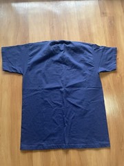 THE BEATLES RUBBER SOUL 2014 Apple Corps Navy Blue T Shirt Large John Lennon