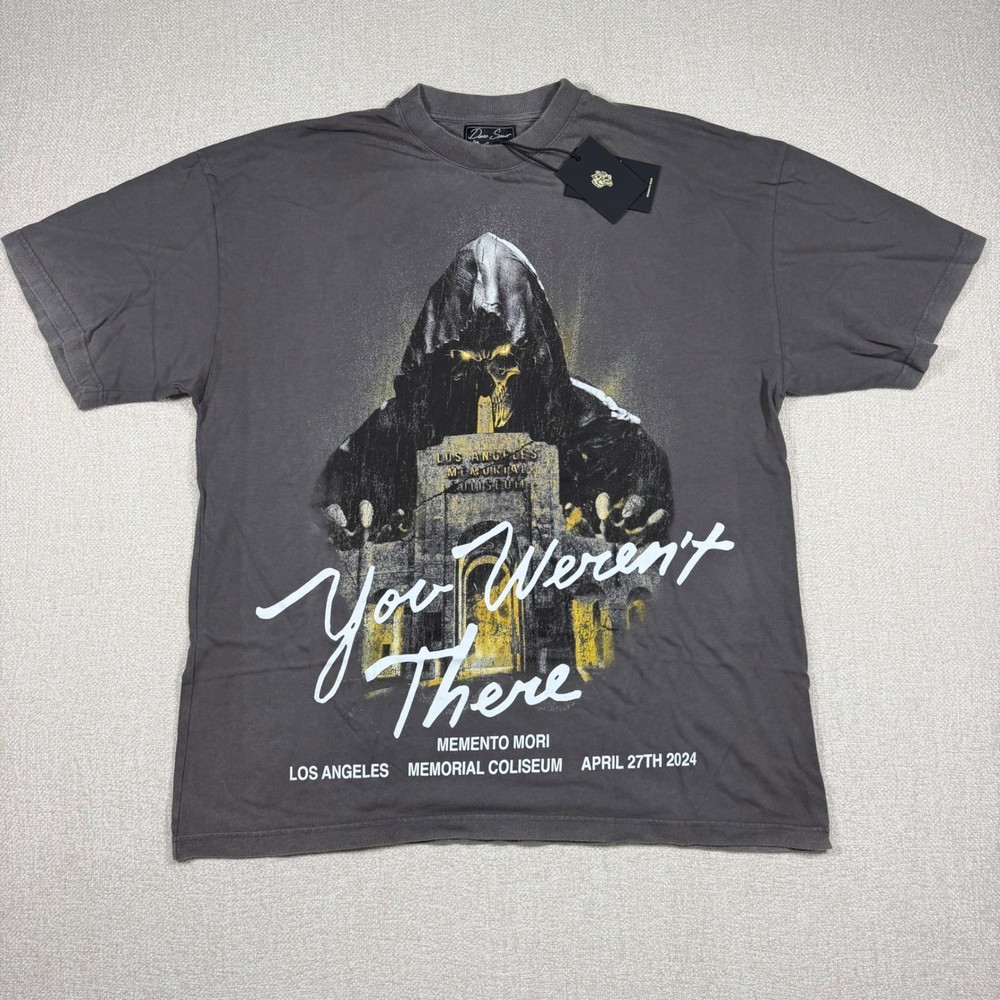 Darc Sport Wolves Club You Werent There US Tour Tee Wolf Gray Large Brand New