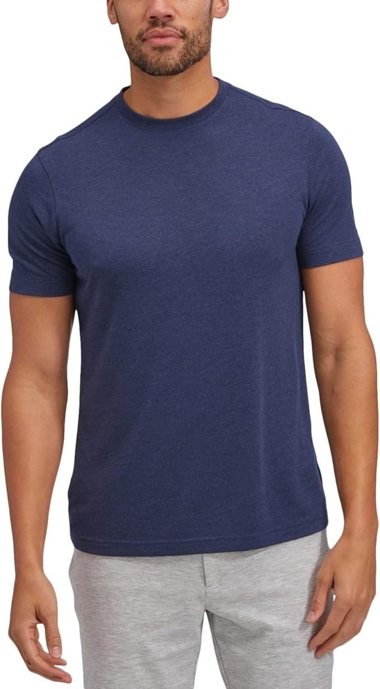 Mizzen+Main EasyKnit Tee Ultra-Soft Short Sleeve Mens Small Shirt Moisture Wick