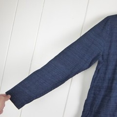 Robert Barakett Shirt Mens SZ M Henley Long Sleeve Classic Casual Preppy Modern