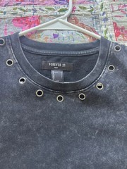 forever 21 acid washed mens t shirt distressed