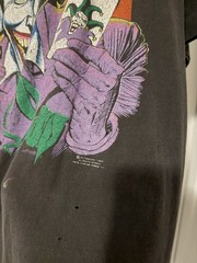 Vintage Joker T-Shirt Size XL 1989 Ha Ha Ha Batman Single Stitch USA DC Comics
